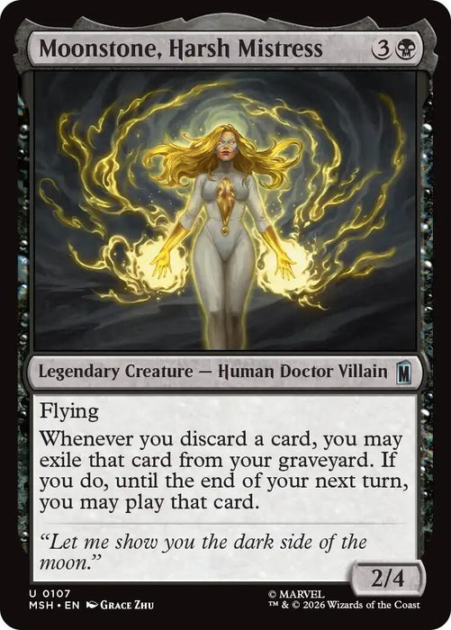 Image for Moonstone, Harsh Mistress (107) [Marvel Super Heroes] - Magic: The Gathering