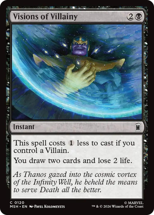 Image for Visions of Villainy (120) [Marvel Super Heroes] - Magic: The Gathering