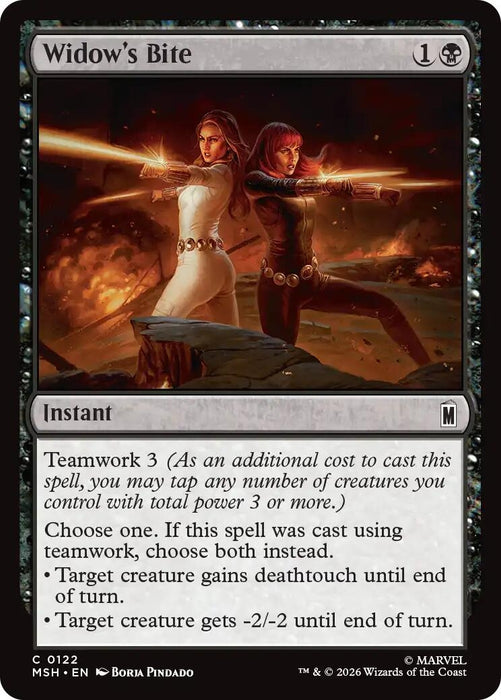Image for Widow's Bite (122) [Marvel Super Heroes] - Magic: The Gathering