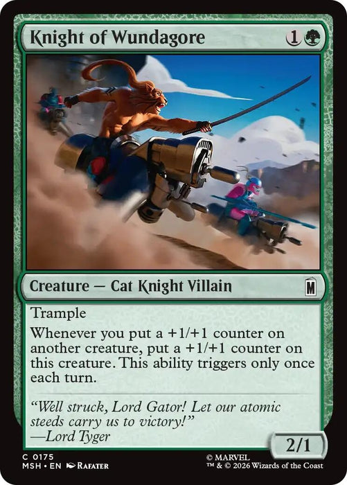 Image for Knight of Wundagore (175) [Marvel Super Heroes] - Magic: The Gathering