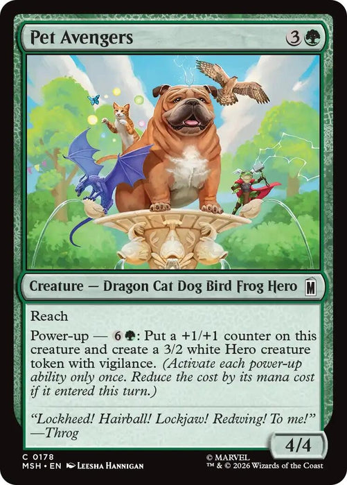 Image for Pet Avengers (178) [Marvel Super Heroes] - Magic: The Gathering