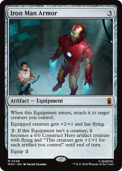 Image for Iron Man Armor (248) [Marvel Super Heroes] - Magic: The Gathering