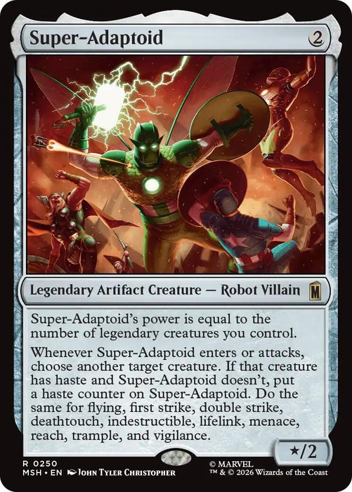 Image for Super-Adaptoid (250) [Marvel Super Heroes] - Magic: The Gathering