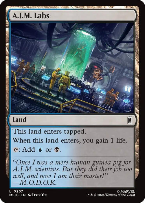 Image for A.I.M. Labs (257) [Marvel Super Heroes] - Magic: The Gathering