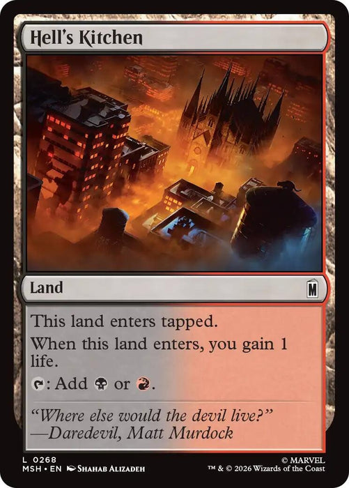 Image for Hell's Kitchen (268) [Marvel Super Heroes] - Magic: The Gathering