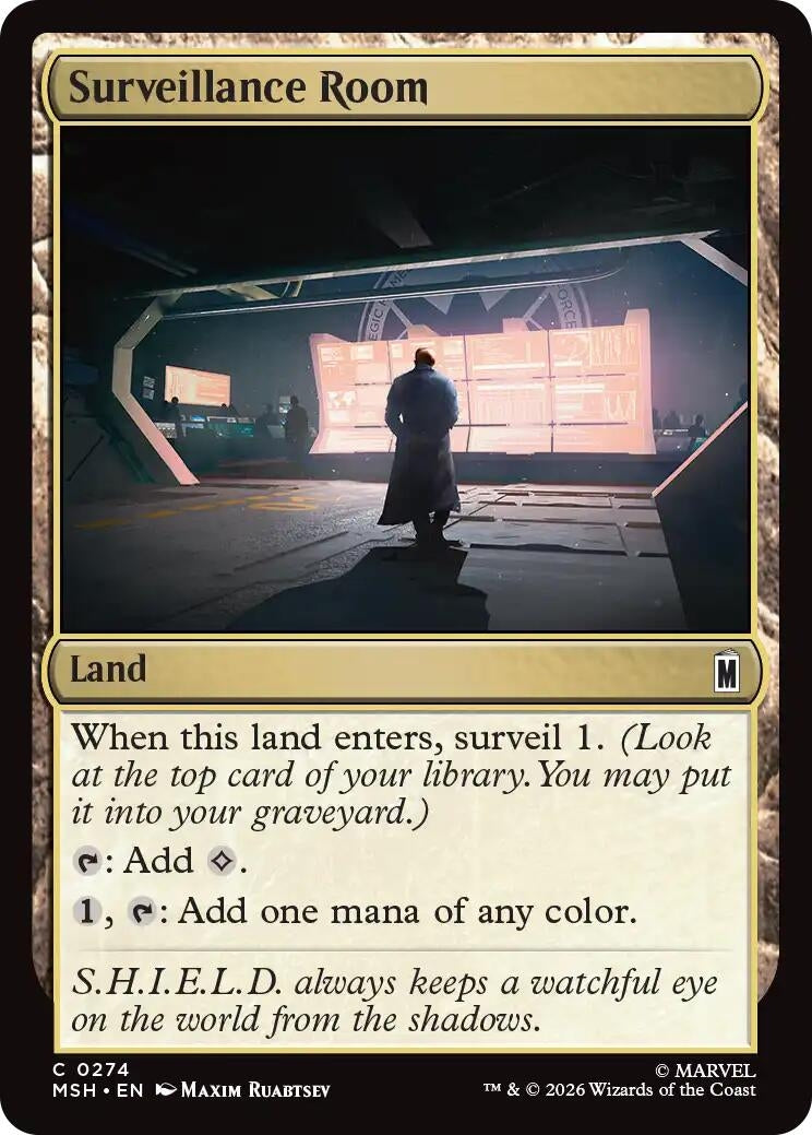 Image for Surveillance Room (274) [Marvel Super Heroes] - Magic: The Gathering