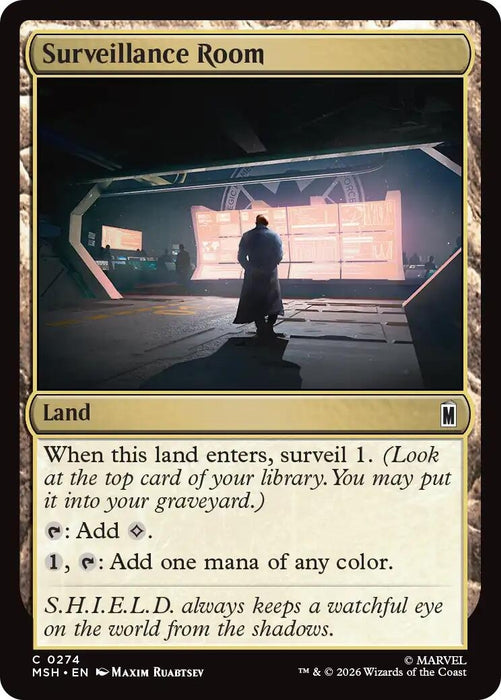 Image for Surveillance Room (274) [Marvel Super Heroes] - Magic: The Gathering