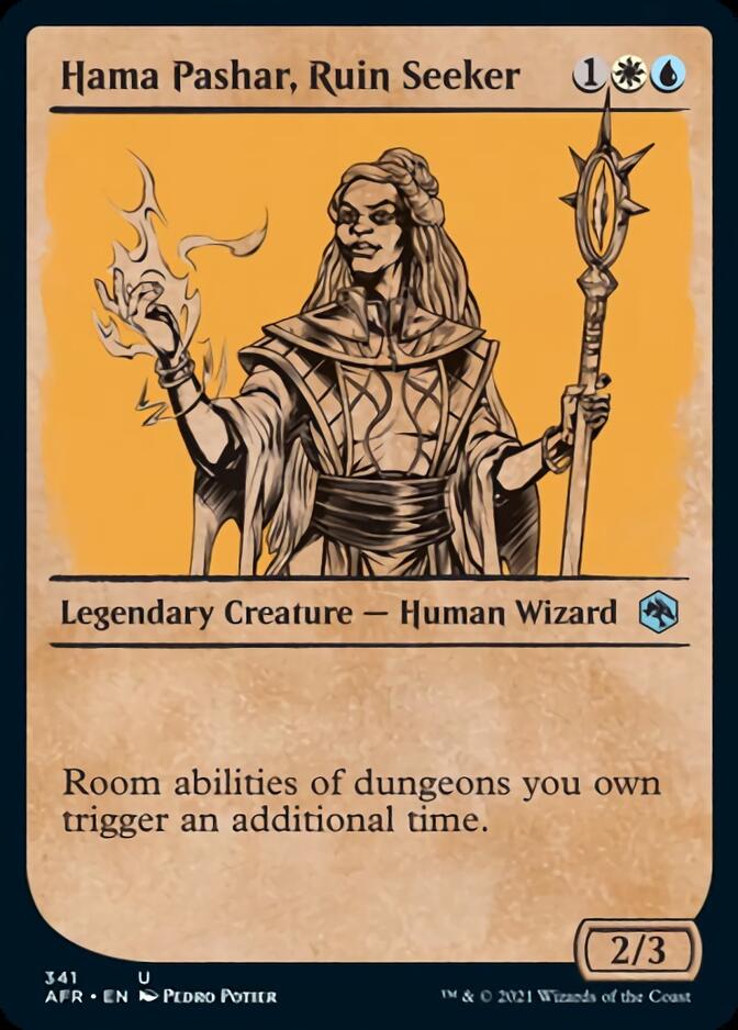 Hama Pashar, Ruin Seeker (Showcase) (341) [Adventures in the Forgotten Realms]