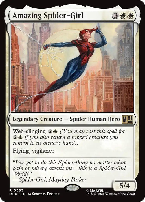 Image for Amazing Spider-Girl (583) [Commander: Marvel Super Heroes] - Magic: The Gathering