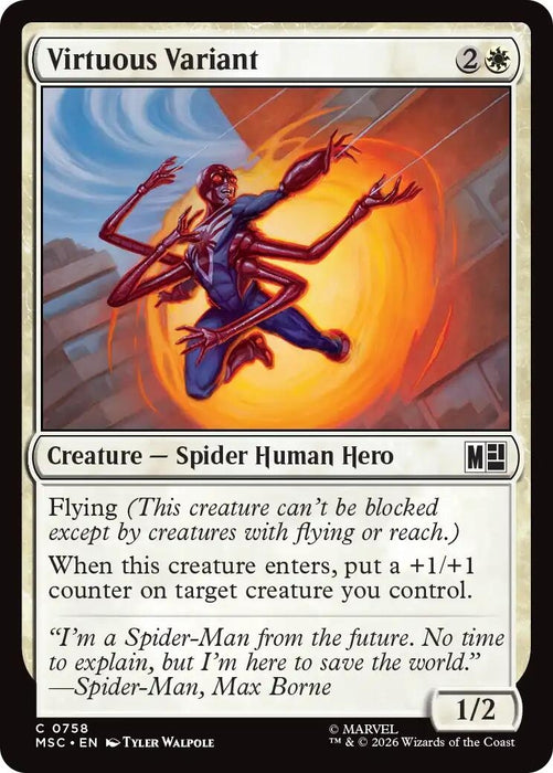 Image for Virtuous Variant (758) [Commander: Marvel Super Heroes] - Magic: The Gathering
