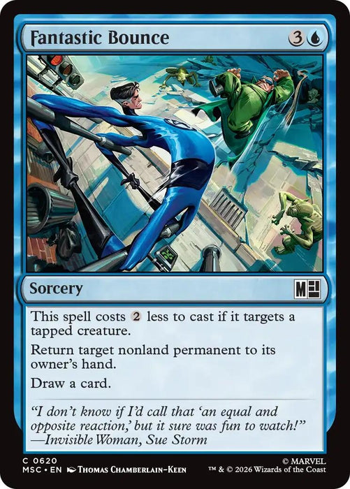Image for Fantastic Bounce (620) [Commander: Marvel Super Heroes] - Magic: The Gathering