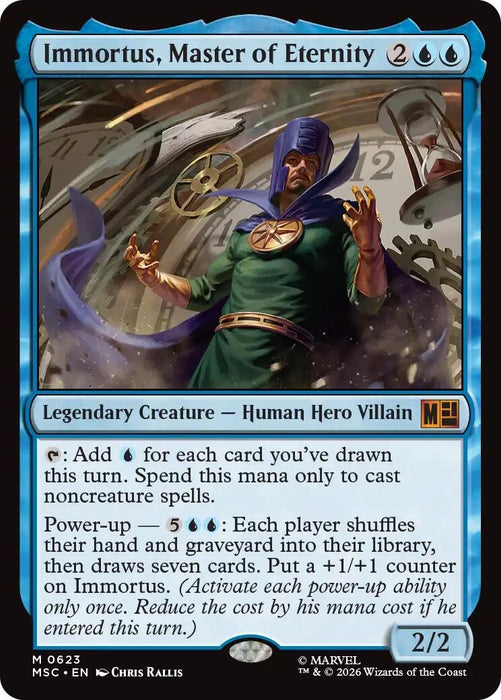 Image for Immortus, Master of Eternity (623) [Commander: Marvel Super Heroes] - Magic: The Gathering
