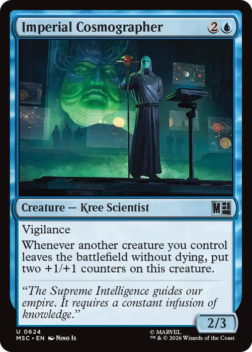 Image for Imperial Cosmographer (624) [Commander: Marvel Super Heroes] - Magic: The Gathering