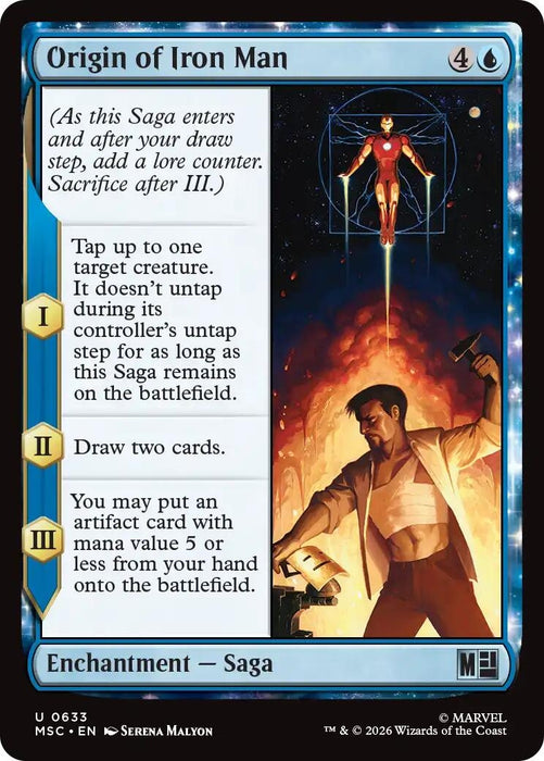 Image for Origin of Iron Man (633) [Commander: Marvel Super Heroes] - Magic: The Gathering