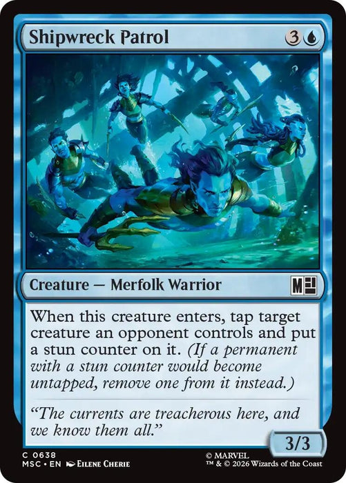 Image for Shipwreck Patrol (638) [Commander: Marvel Super Heroes] - Magic: The Gathering