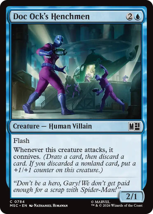 Image for Doc Ock's Henchmen (784) [Commander: Marvel Super Heroes] - Magic: The Gathering