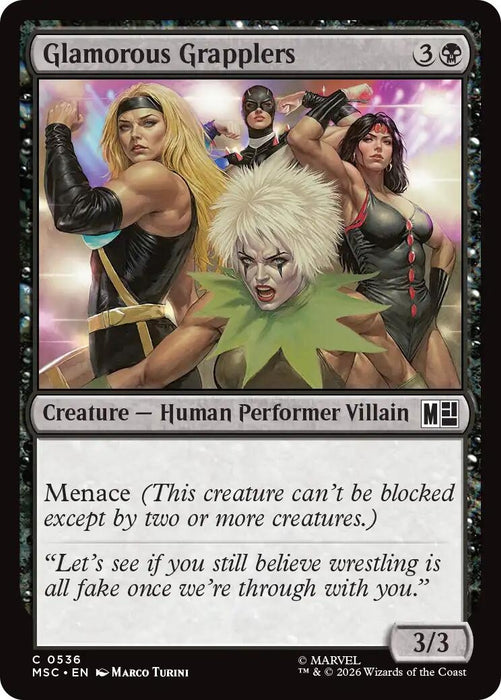 Image for Glamorous Grapplers (536) [Commander: Marvel Super Heroes] - Magic: The Gathering