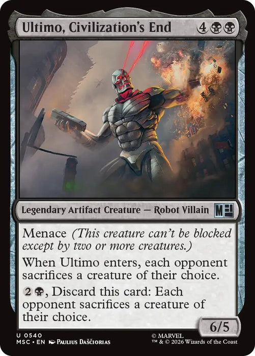 Image for Ultimo, Civilization's End (540) [Commander: Marvel Super Heroes] - Magic: The Gathering