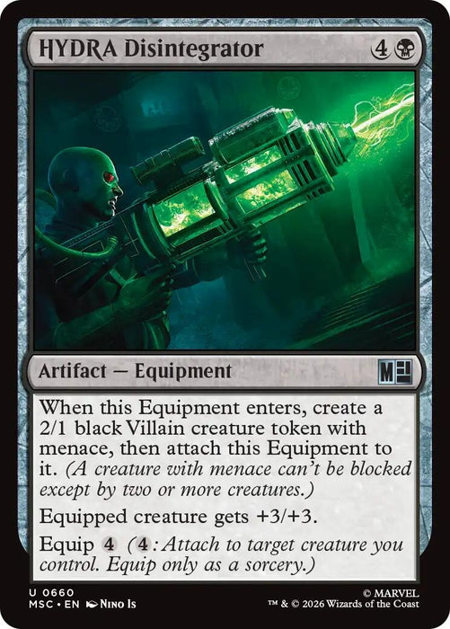 Image for HYDRA Disintegrator (660) [Commander: Marvel Super Heroes] - Magic: The Gathering