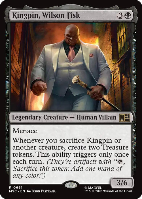Image for Kingpin, Wilson Fisk (661) [Commander: Marvel Super Heroes] - Magic: The Gathering