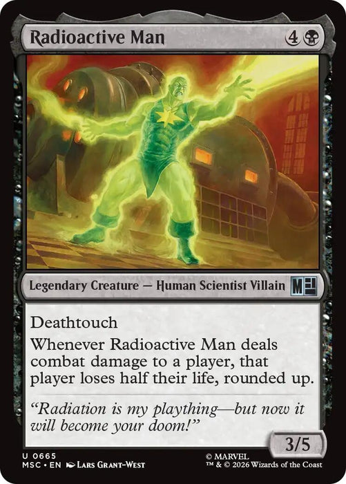 Image for Radioactive Man (665) [Commander: Marvel Super Heroes] - Magic: The Gathering