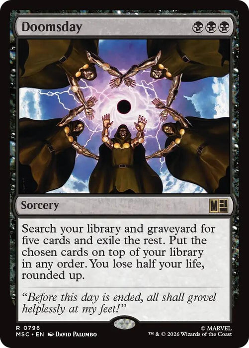 Image for Doomsday (796) [Commander: Marvel Super Heroes] - Magic: The Gathering