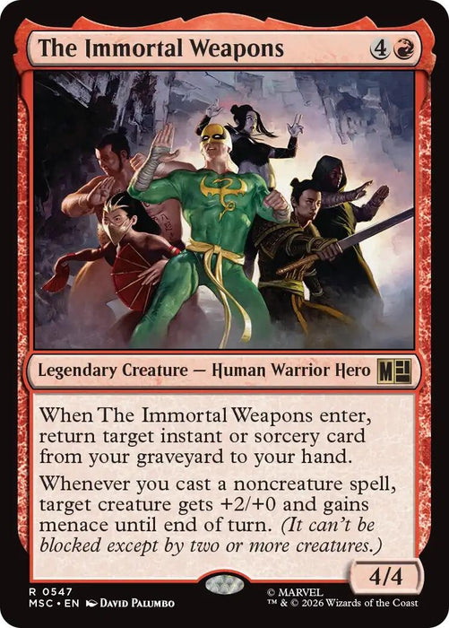 Image for The Immortal Weapons (547) [Commander: Marvel Super Heroes] - Magic: The Gathering