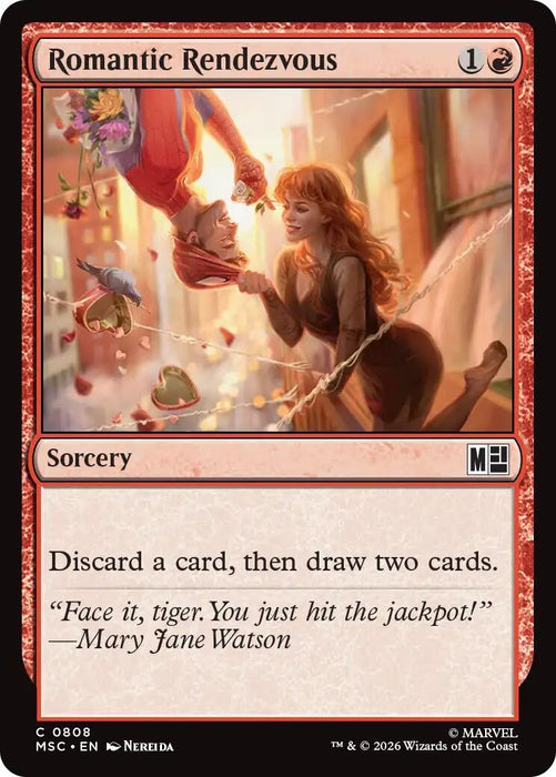 Image for Romantic Rendezvous (808) [Commander: Marvel Super Heroes] - Magic: The Gathering