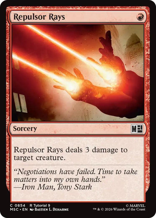 Image for Repulsor Rays (0854) (854) [Commander: Marvel Super Heroes] - Magic: The Gathering