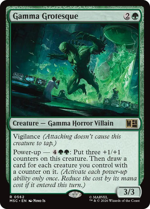 Image for Gamma Grotesque (562) [Commander: Marvel Super Heroes] - Magic: The Gathering