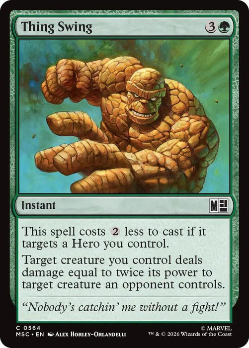 Image for Thing Swing (564) [Commander: Marvel Super Heroes] - Magic: The Gathering