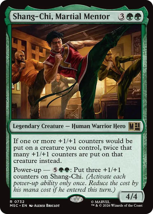 Image for Shang-Chi, Martial Mentor (732) [Commander: Marvel Super Heroes] - Magic: The Gathering