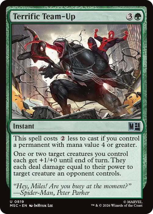 Image for Terrific Team-Up (819) [Commander: Marvel Super Heroes] - Magic: The Gathering