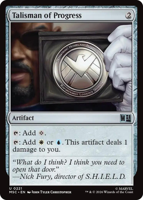 Image for Talisman of Progress (221) [Commander: Marvel Super Heroes] - Magic: The Gathering