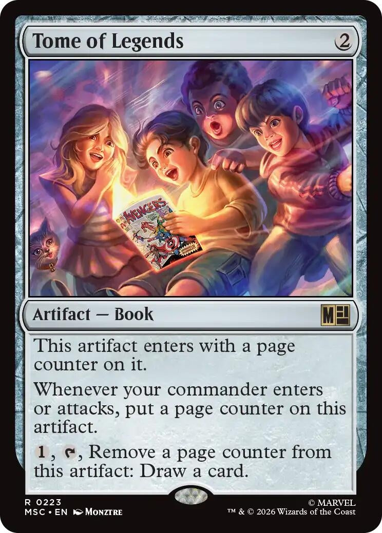 Image for Tome of Legends (223) [Commander: Marvel Super Heroes] - Magic: The Gathering