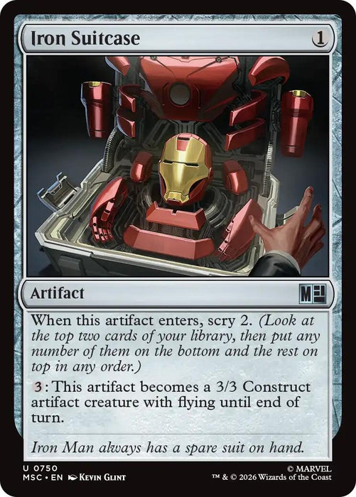 Image for Iron Suitcase (750) [Commander: Marvel Super Heroes] - Magic: The Gathering
