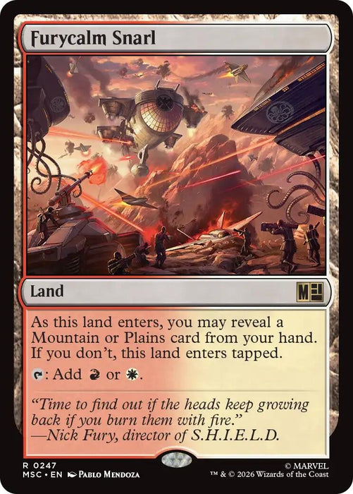 Image for Furycalm Snarl (247) [Commander: Marvel Super Heroes] - Magic: The Gathering