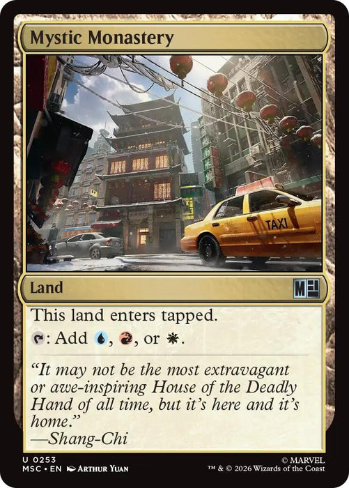 Image for Mystic Monastery (253) [Commander: Marvel Super Heroes] - Magic: The Gathering
