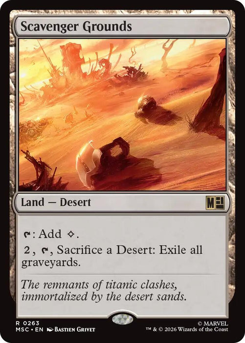 Image for Scavenger Grounds (263) [Commander: Marvel Super Heroes] - Magic: The Gathering