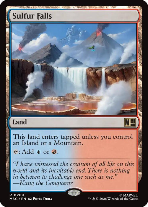 Image for Sulfur Falls (269) [Commander: Marvel Super Heroes] - Magic: The Gathering