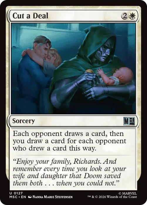 Image for Cut a Deal (127) [Commander: Marvel Super Heroes] - Magic: The Gathering
