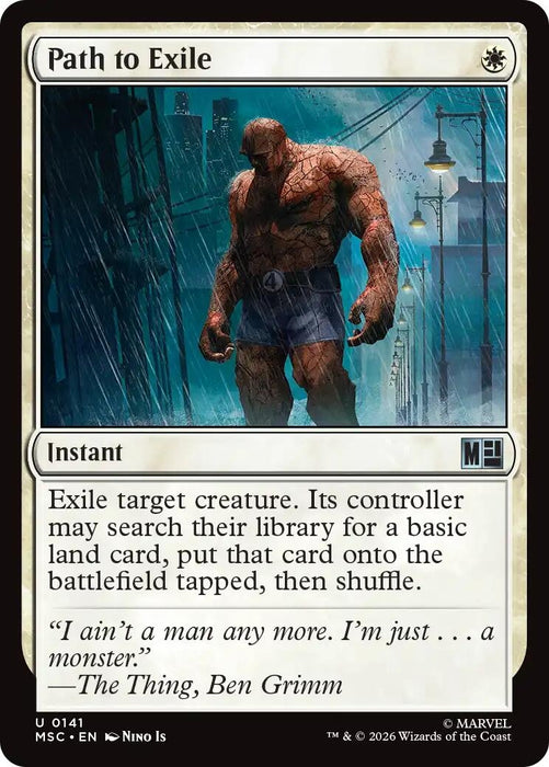 Image for Path to Exile (141) [Commander: Marvel Super Heroes] - Magic: The Gathering