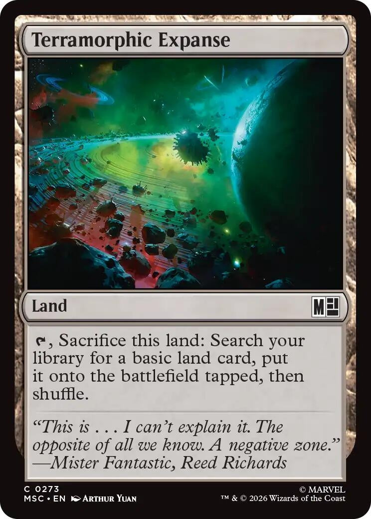 Image for Terramorphic Expanse (0273) (273) [Commander: Marvel Super Heroes] - Magic: The Gathering