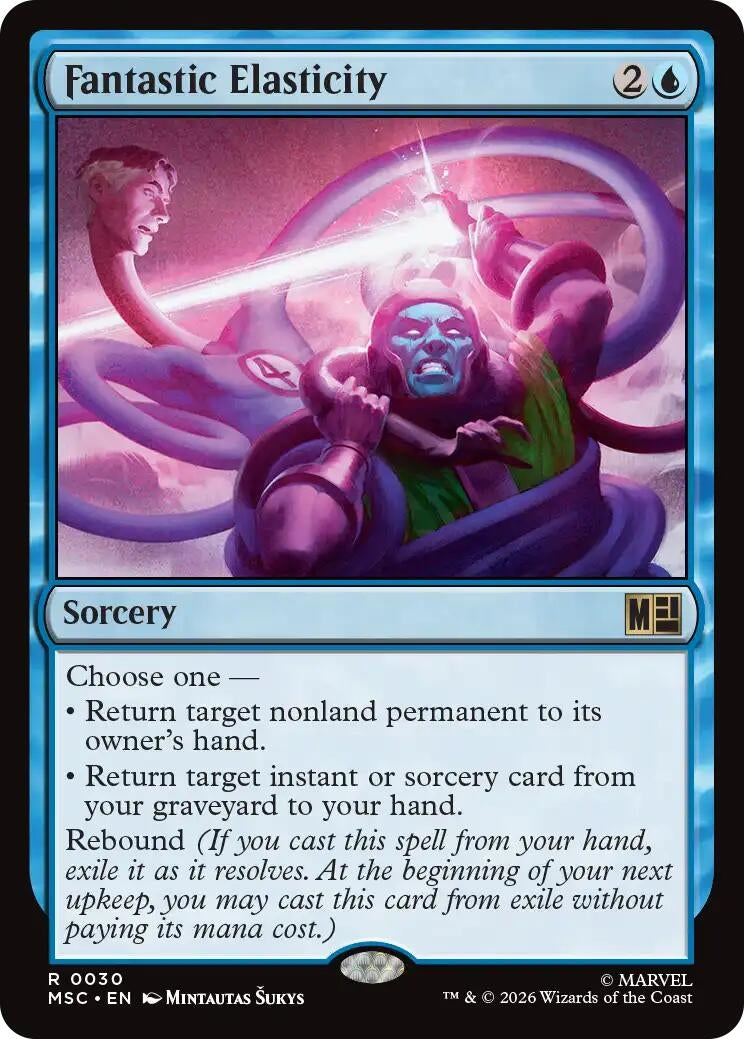 Image for Fantastic Elasticity (30) [Commander: Marvel Super Heroes] - Magic: The Gathering