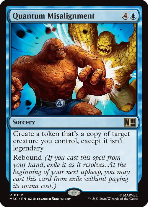 Image for Quantum Misalignment (152) [Commander: Marvel Super Heroes] - Magic: The Gathering