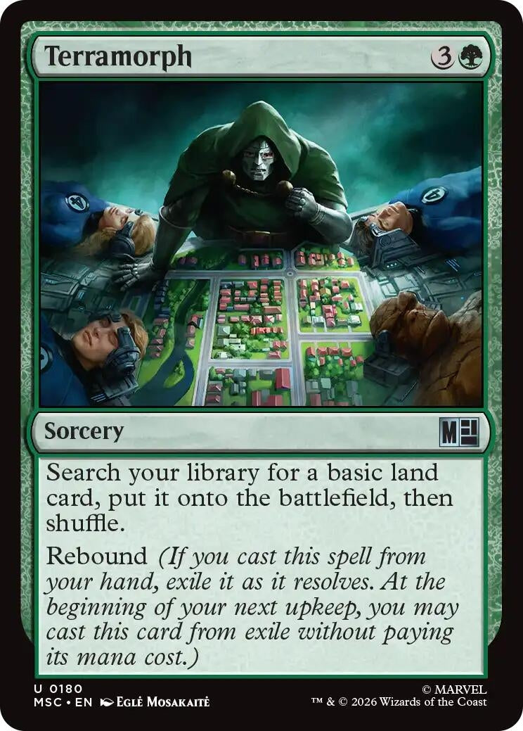 Image for Terramorph (180) [Commander: Marvel Super Heroes] - Magic: The Gathering