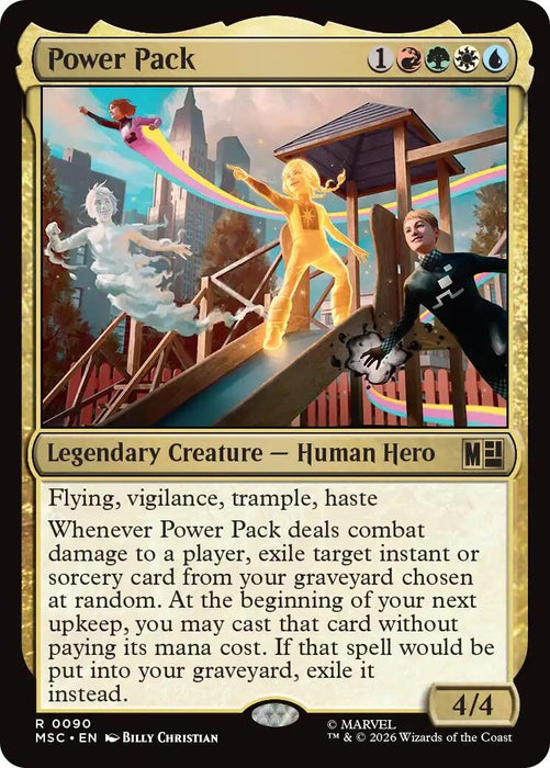 Image for Power Pack (Surge Foil) (90) [Commander: Marvel Super Heroes] - Magic: The Gathering