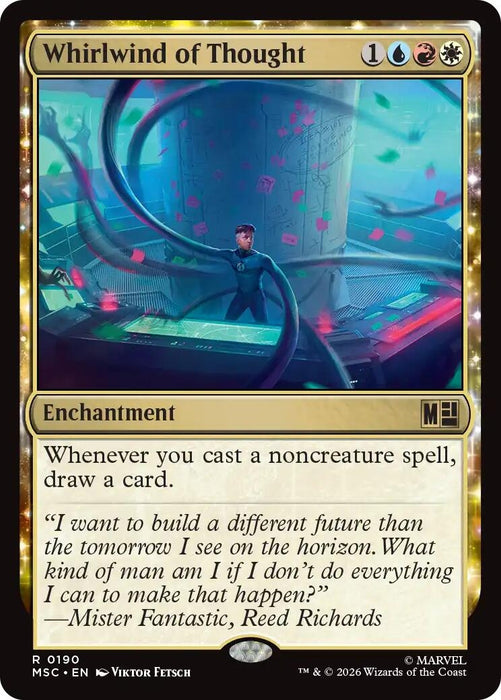 Image for Whirlwind of Thought (190) [Commander: Marvel Super Heroes] - Magic: The Gathering