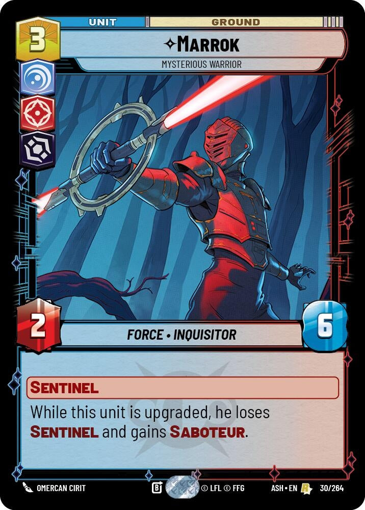 Image for Marrok - Mysterious Warrior (30/264) [Ashes of the Empire] {ASH} - Star Wars: Unlimited