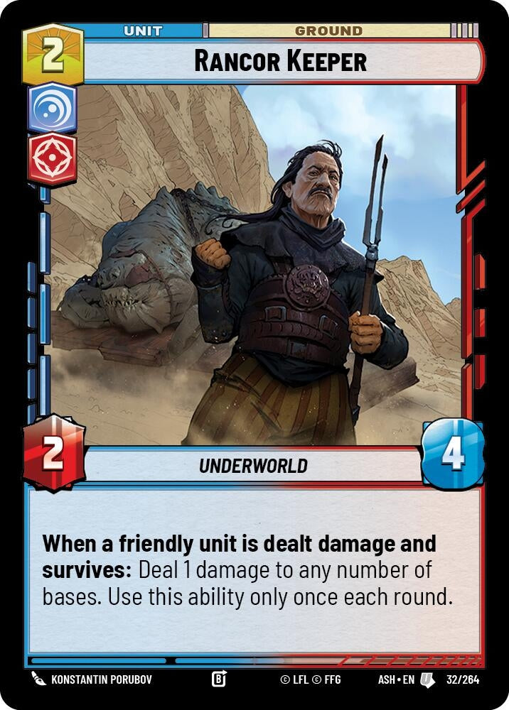 Image for Rancor Keeper (32/264) [Ashes of the Empire] {ASH} - Star Wars: Unlimited